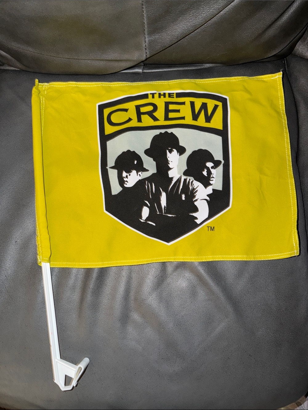 The Crew Yellow Team Flag Columbus mls football club